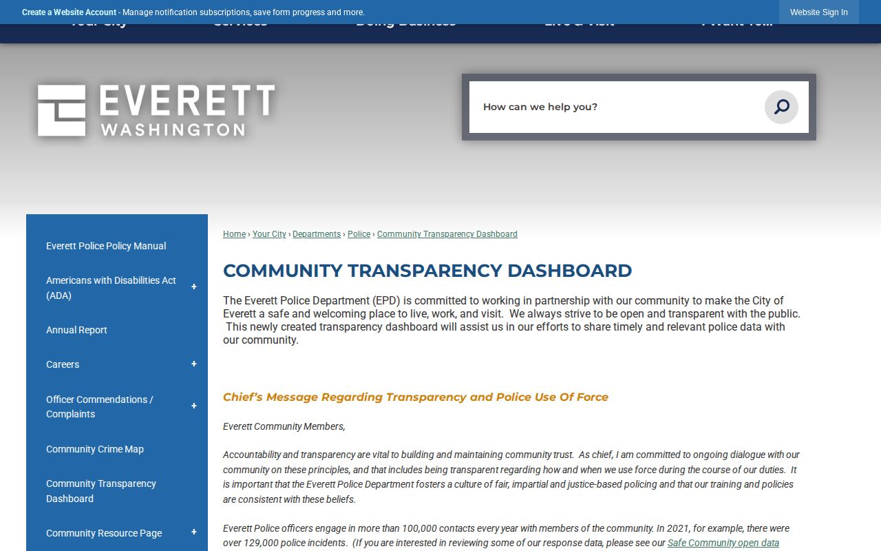 Everett booking record dashboard context for Snohomish County arrest research